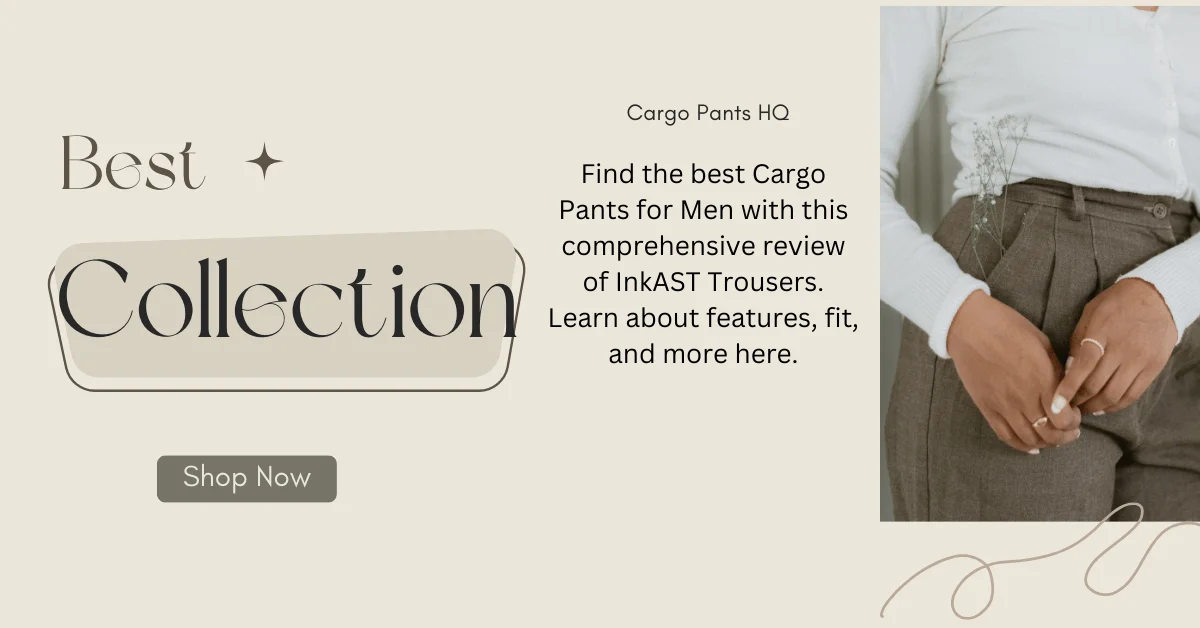 ​INKAST Men's Casual Cargo Jogger are the best pants for men. They are comfortable, stylish and they have pockets for your stuff.